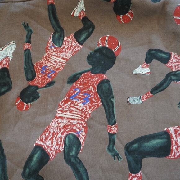 Air Jordan Artist Series by Parker‎ Duncan Hoodie Women S Loose Fit DX0387-274 - Picture 5 of 12